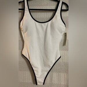 No Boundaries White One Piece Swimsuit